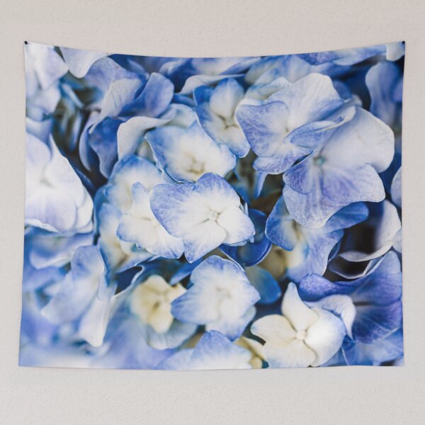 Item preview, Blue White Hydrangea Flowers (Photo) designed and sold by Perfcet Design.