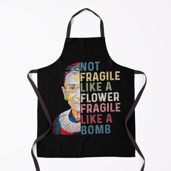 Item preview, Not Fragile Like a Flower Fragile Like a Bomb RGB Women Empowerment  designed and sold by maploondesigns.