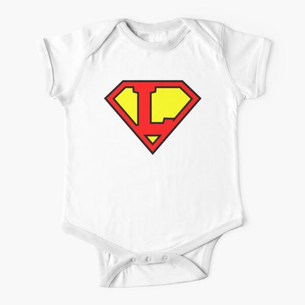 Letter L | Super Letter Vol.1 Short Sleeve Baby One-Piece