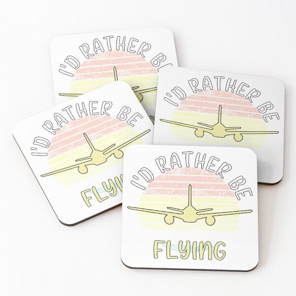 Item preview, Id rather be flying designed and sold by Catsloversdotme.