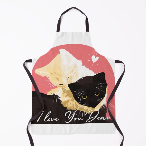 Item preview, I LOVE YOU DEAR cat lover christmas designed and sold by Barbaroot.