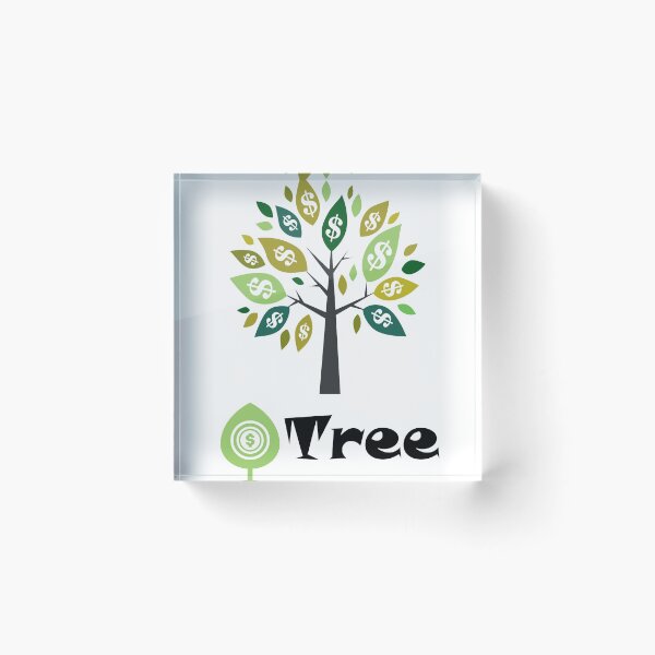 Aperçu de l'œuvre arbre à dollar créée et vendue par crazy merchs.