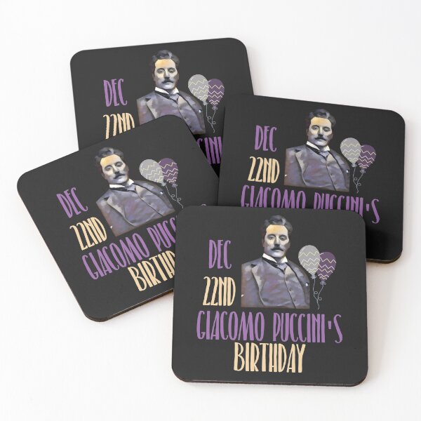 Item preview, Giacomo Puccini Birthday 22nd December designed and sold by DesignsofNote.