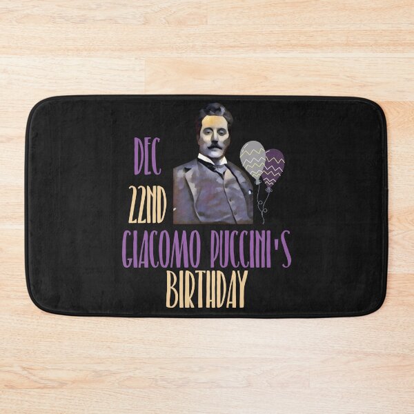 Item preview, Giacomo Puccini Birthday 22nd December designed and sold by DesignsofNote.