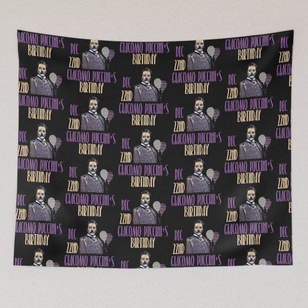 Item preview, Giacomo Puccini Birthday 22nd December designed and sold by DesignsofNote.