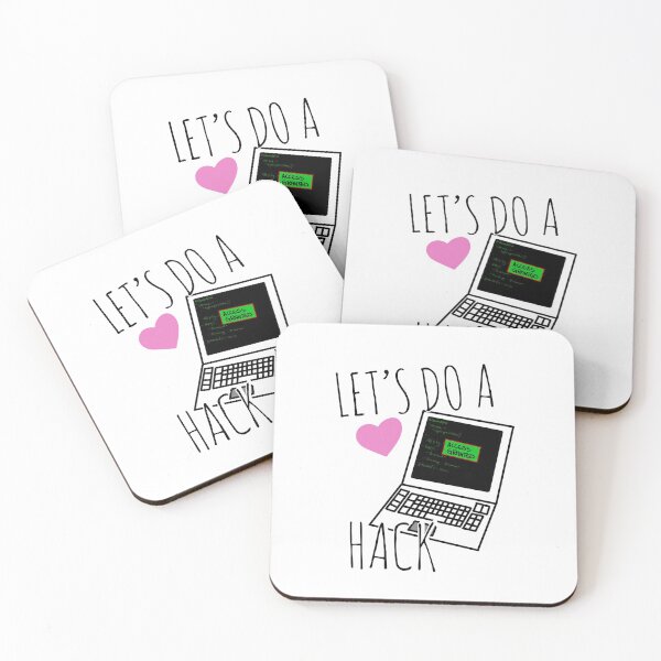 Item preview, Let's Do a Hack designed and sold by crudeart.