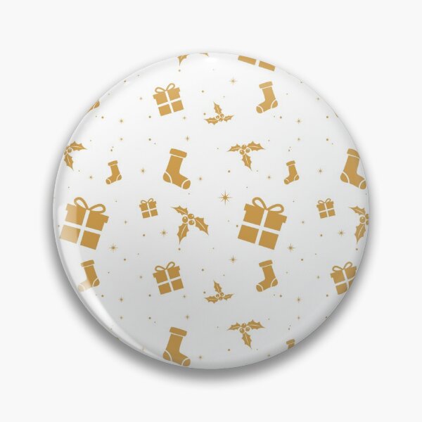 Item preview, Golden Christmas Pattern - Christmas Gifts Elements designed and sold by Borislav Shekerdzhiyski.