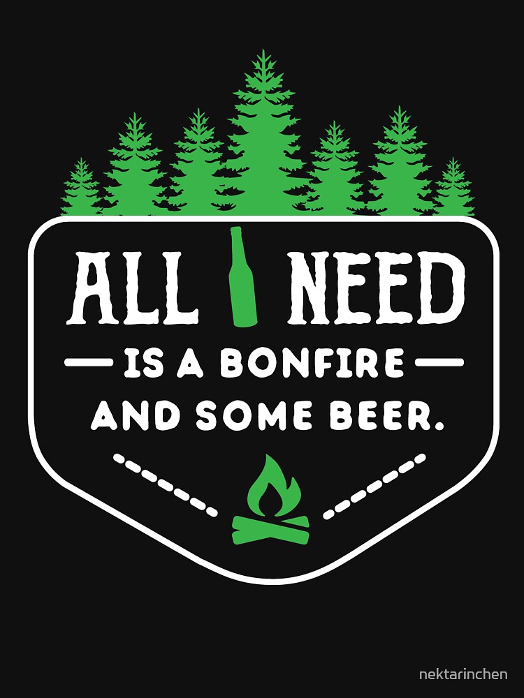 All you need is a bonfire and some beer! by nektarinchen