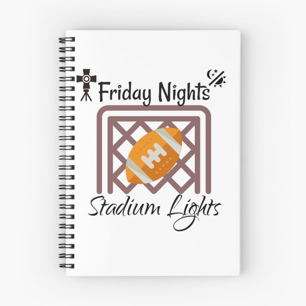 Item preview, friday night stadium lights design, loves playing football, football tees designed and sold by Natthiya Minimal.