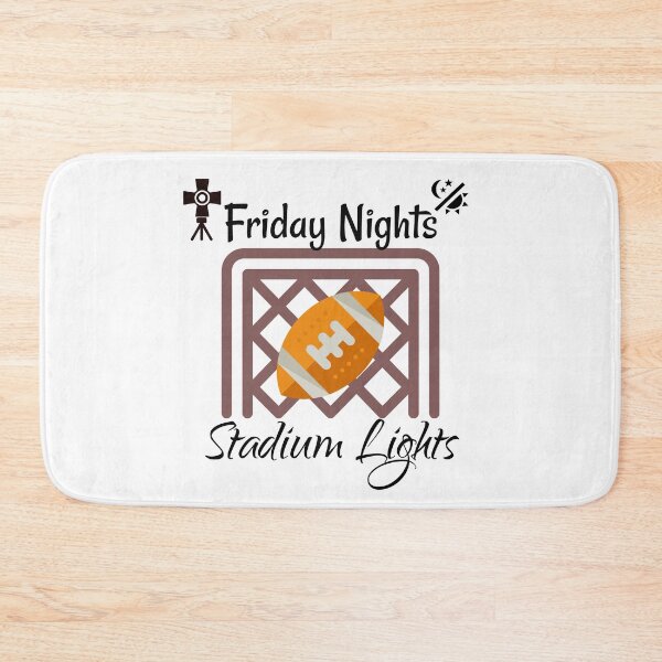 Item preview, friday night stadium lights design, loves playing football, football tees designed and sold by Natthiya Minimal.