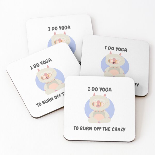 Item preview, I do yoga to burn off the crazy designed and sold by AllyShop.