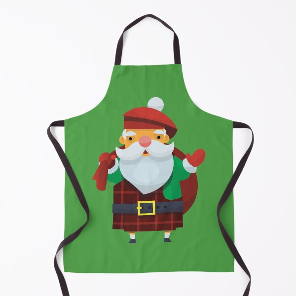 Item preview, Highland Scottish Santa Claus with Kilt designed and sold by TheNewAntique.