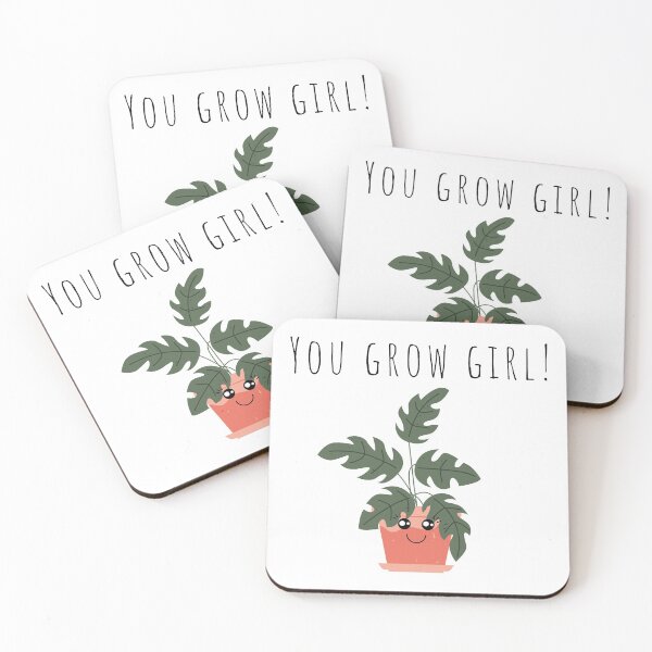 Item preview, You Grow Girl Plant Lover Funny Pun designed and sold by A. P..