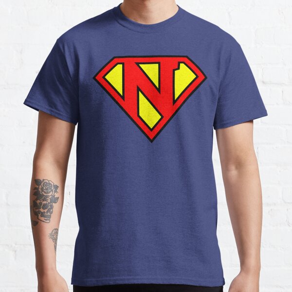 Lettre N | Super Lettre Vol.1 T-shirt classique