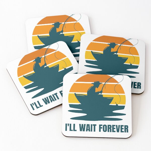 Item preview, I'll Wait Forever Funny Fish Fishing designed and sold by BlessItAllTees.