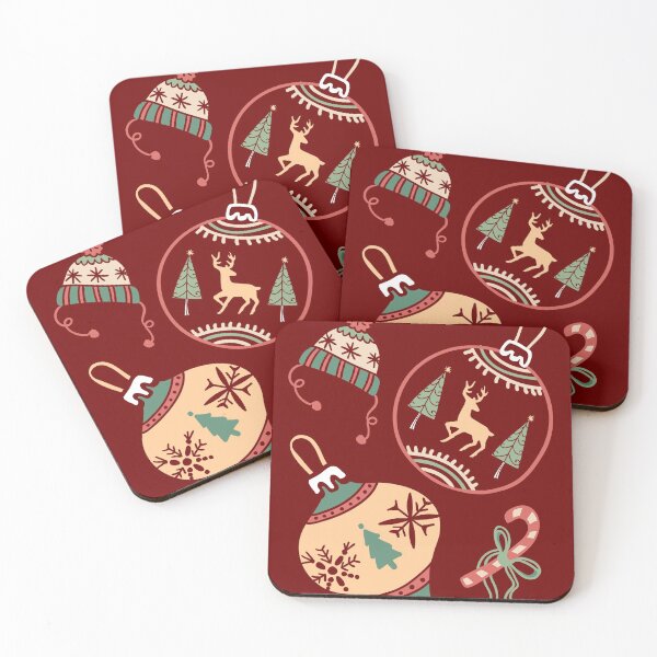 Item preview, Vibrant Christmas Elements Illustration designed and sold by crizzysketch.