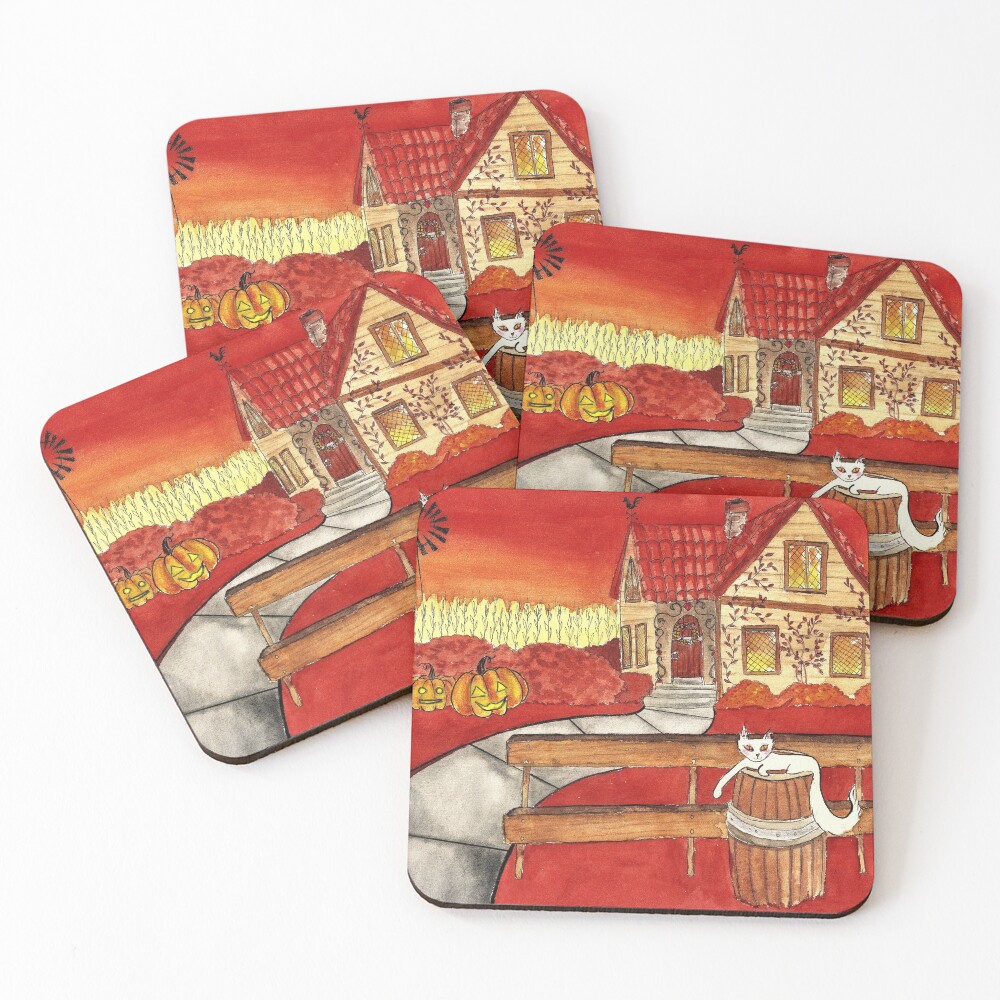 Item preview, Coasters (Set of 4) designed and sold by LucienRuby.