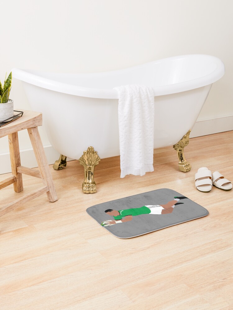 Thumbnail 2 of 6, Bath Mat, Rugby Try designed and sold by FeanorDesigns.