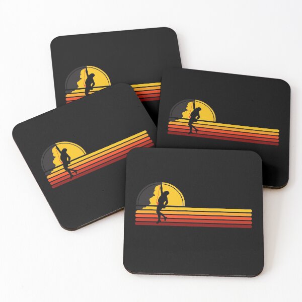 Item preview, Rock Climbing - Yellow Sunset designed and sold by HeatherPore.