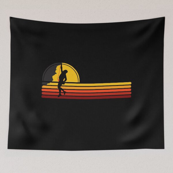 Item preview, Rock Climbing - Yellow Sunset designed and sold by HeatherPore.