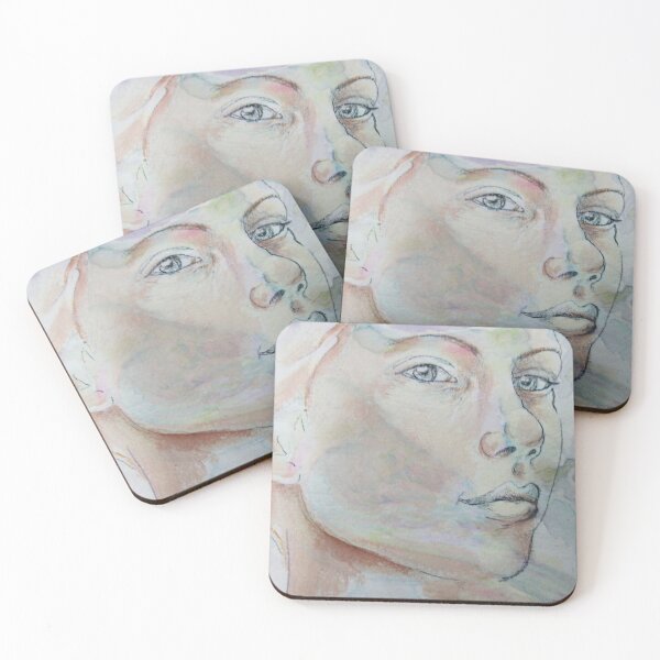 Item preview, watercolor portrait designed and sold by BarbaraFarina.