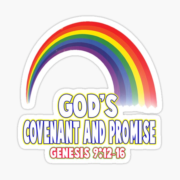 Genesis 9:13. God's Rainbow. God's Promise. Christian Wall Art. Sunday  School Decor. Church Decor. Christian Playroom Wall Art. Bible Verse.