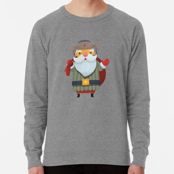 Russian christmas sweater hot sale