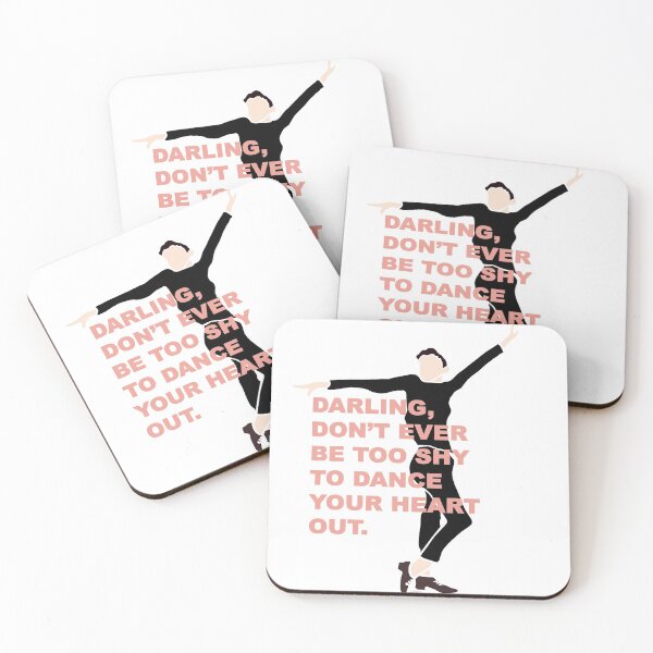 Item preview, Darling, Don't Ever Be Too Shy To Dance Your Heart Out Audrey Hepburn Quote designed and sold by yagmurh.