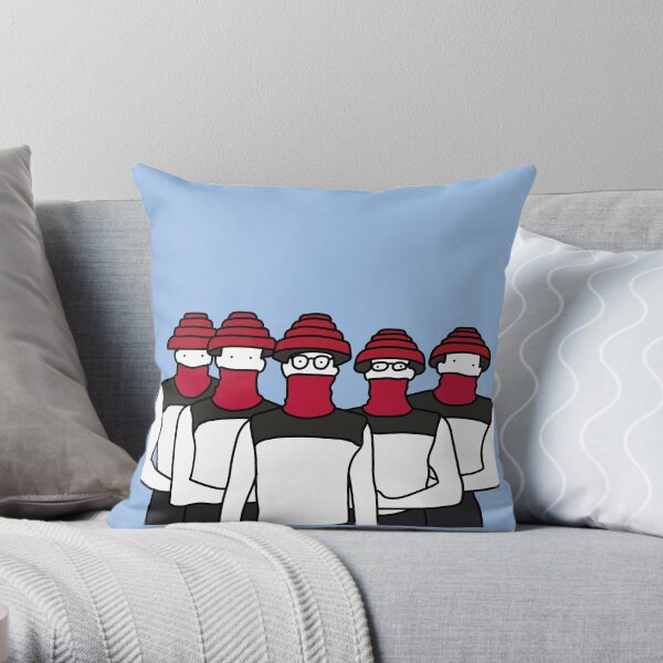 Devo Throw Pillow