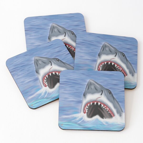 Item preview, Great White Shark designed and sold by EdgarDigitalArt.