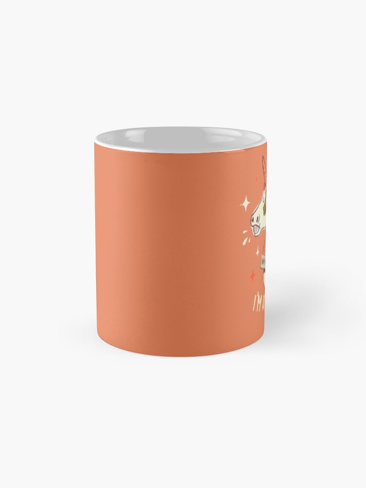 Alternate view of I'm a unicorn Mug