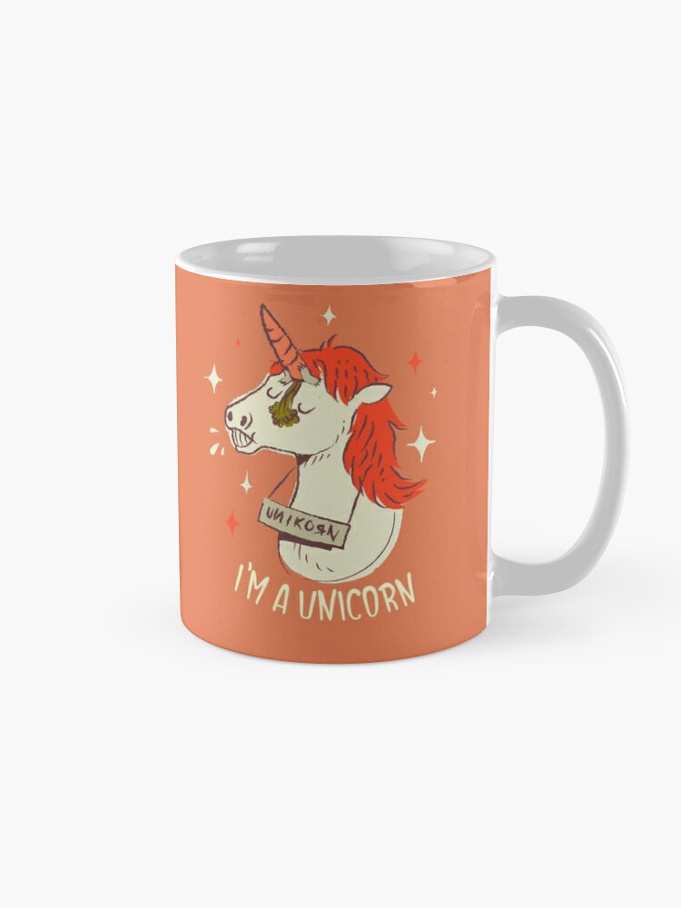 Alternate view of I'm a unicorn Mug