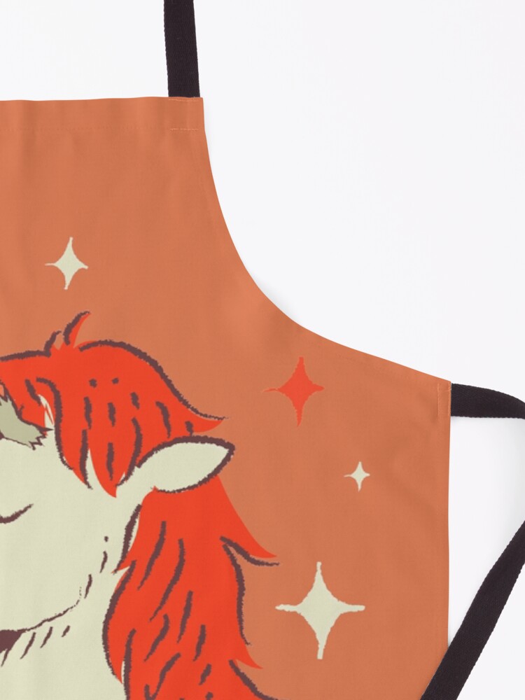 Alternate view of I'm a unicorn Apron