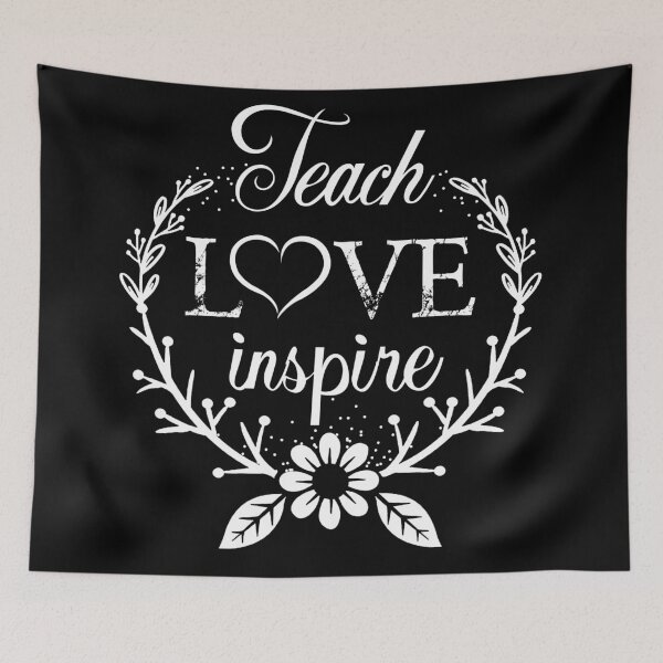 Item preview, Teach Love Inspire - Best Teacher Teaching Gift designed and sold by abiabo.