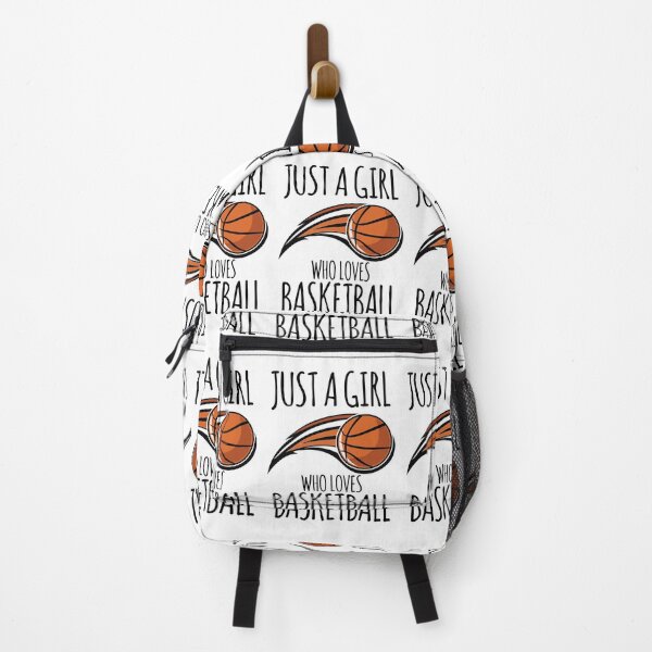 Item preview, Just A Girl Who Loves Basketball designed and sold by TeesYouWant.