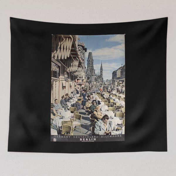 Item preview, retro classic Berlin poster designed and sold by CorasPosters.