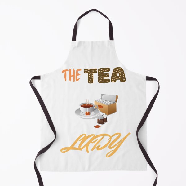 Item preview, The Tea Lady-White Background designed and sold by Trendi61.