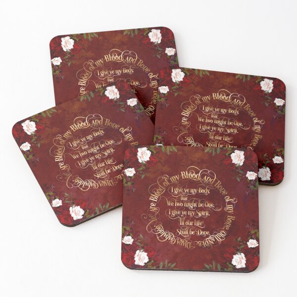 Item preview, Outlander Wedding Vows designed and sold by literarylifeco.