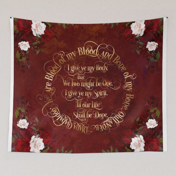 Item preview, Outlander Wedding Vows designed and sold by literarylifeco.