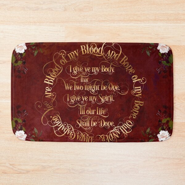 Item preview, Outlander Wedding Vows designed and sold by literarylifeco.