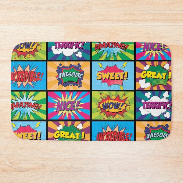 Item preview, Comic Book Inspired Graphic Sound Effect Mask designed and sold by BrobocopPrime.