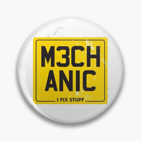 Item preview, Mechanic I Fix Stuff - number plate style designed and sold by Designsupremacy.
