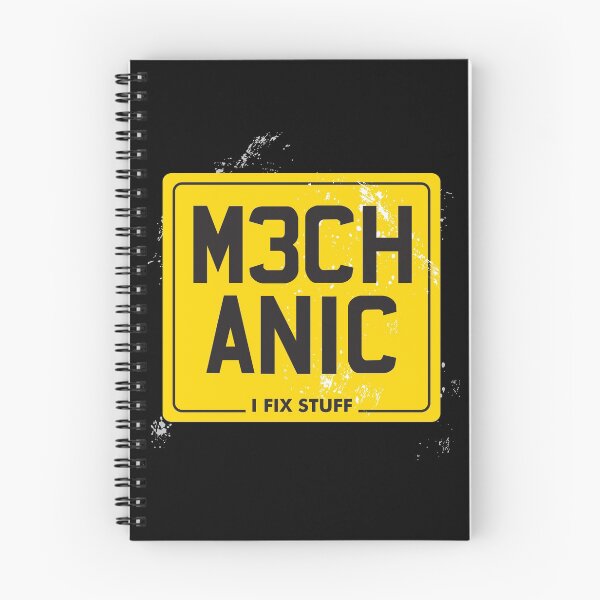 Item preview, Mechanic I Fix Stuff - number plate style designed and sold by Designsupremacy.