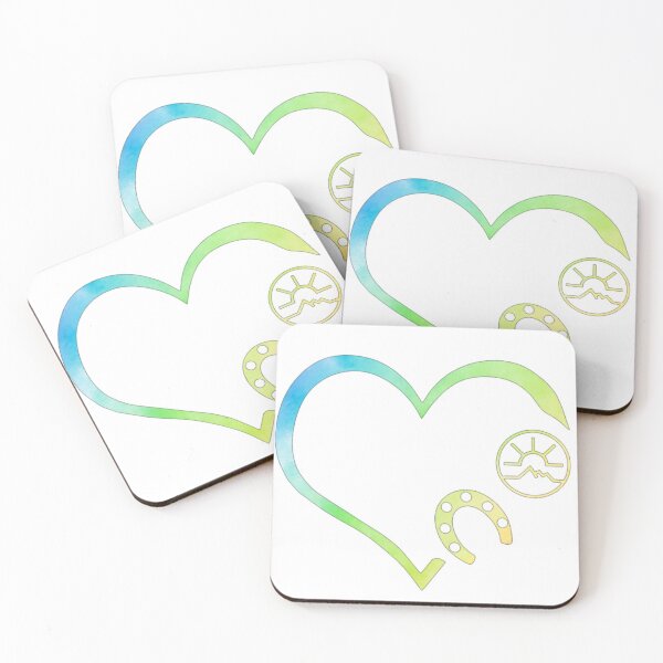 Item preview, Heartland heart Rainbow designed and sold by SaintsPlace.