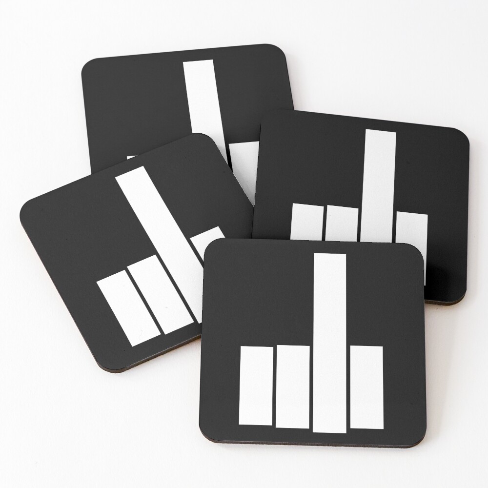 Item preview, Coasters (Set of 4) designed and sold by Trashy-Designs.