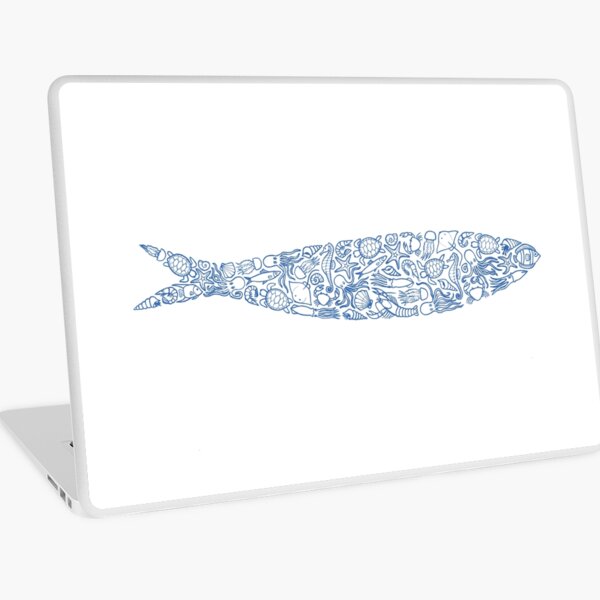Sardine of Sea Animals Laptop Skin