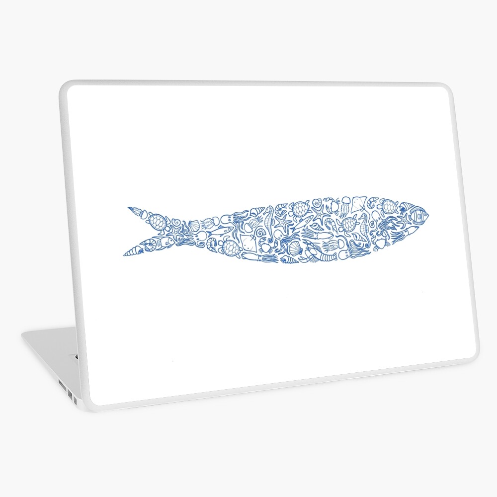 Sardine of Sea Animals Laptop Skin