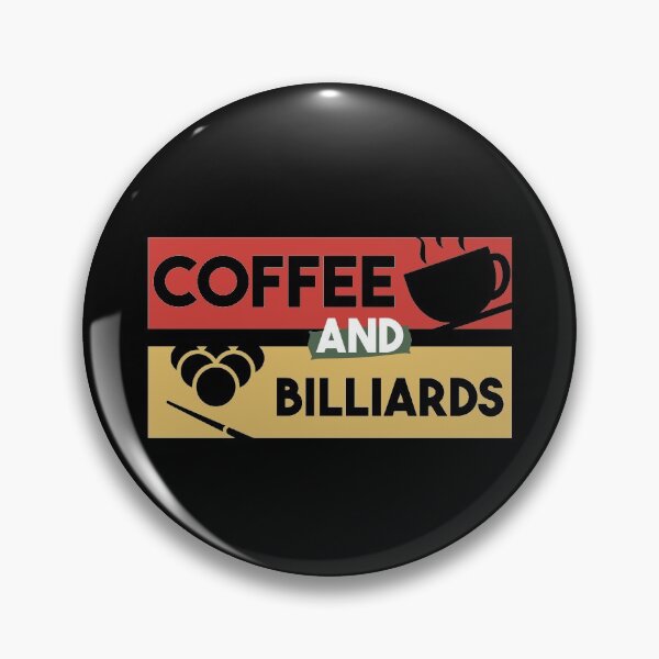 Artikelvorschau, Kaffee und Billard - Geschenk für Kaffeesüchtige, Geschenk für Billardliebhaber entworfen und verkauft von MrElgo.