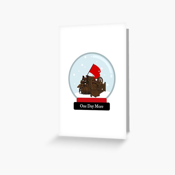 Yeti with Presents Pop-Up Snow Globe Christmas Card