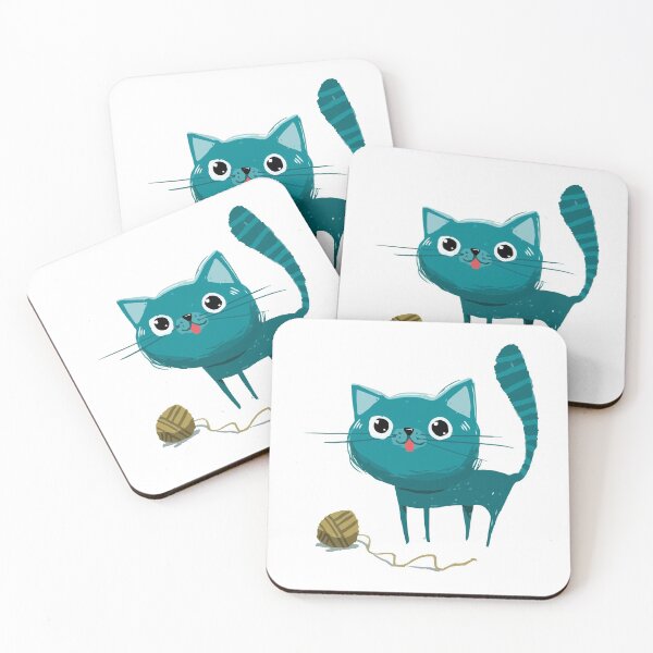 Item preview, pink cute cat designed and sold by felix Mburu.